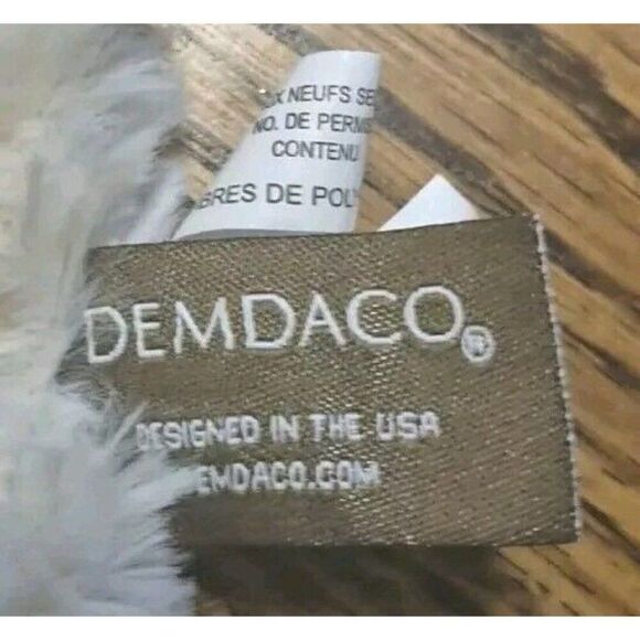 Demdaco Flat Lamb Super Soft Lovey Security Blanket Security Made In USA - Picture 4 of 5